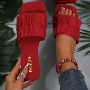 SHEIN Red Women's Sandals